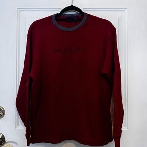 GAP Athletic Ribbed Long Sleeve Shirt